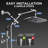 Rain Shower Head and Wide Showerhead Combo-115171207