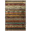 Tapis décoratif rétro à motifs variés multicolores-1588889573