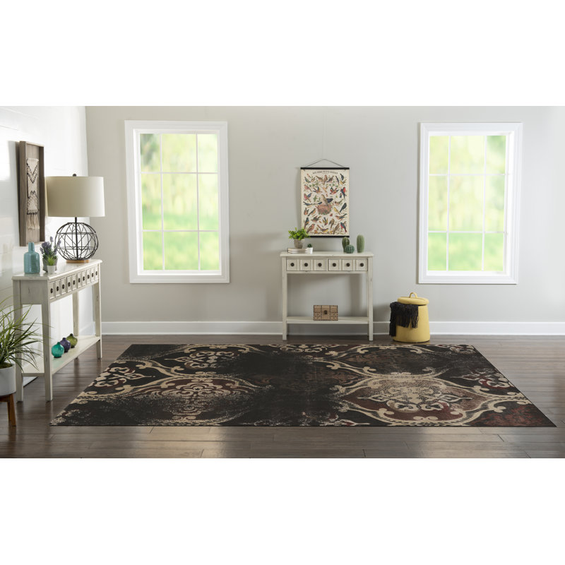 Mckim Oriental Indoor Rug, Rectangle 5' x 7'6"