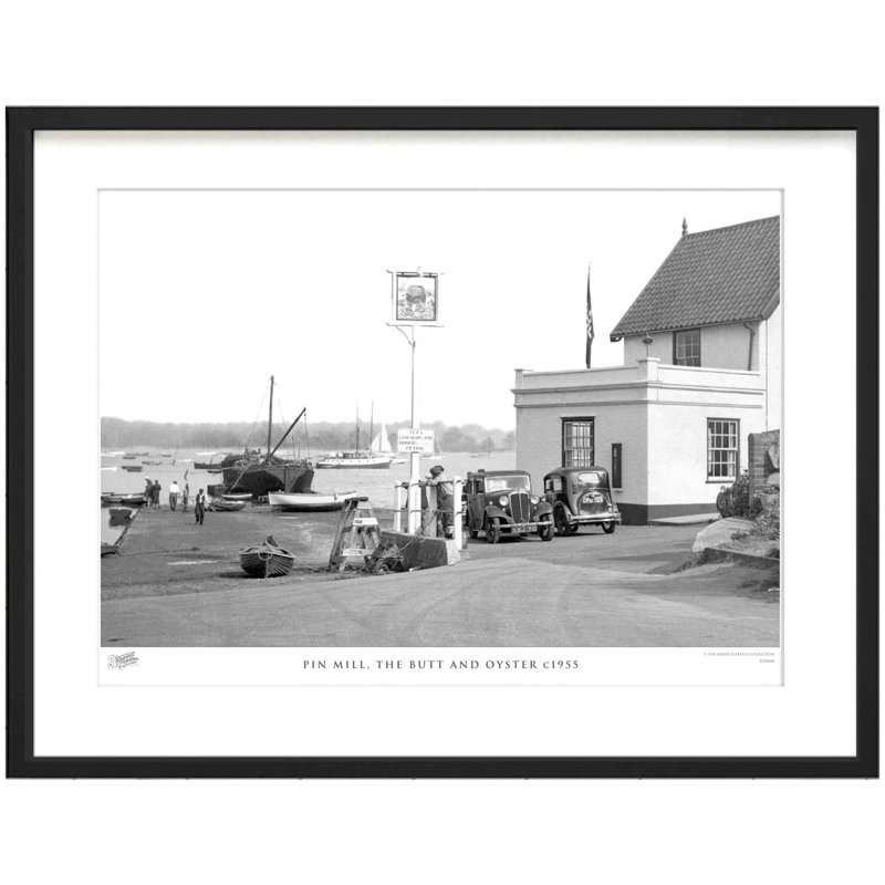 Pin Mill, The Butt And Oyster C1955 by Francis Frith - Single Picture Frame Print, 60cm H x 80cm W  x 2.3cm D
