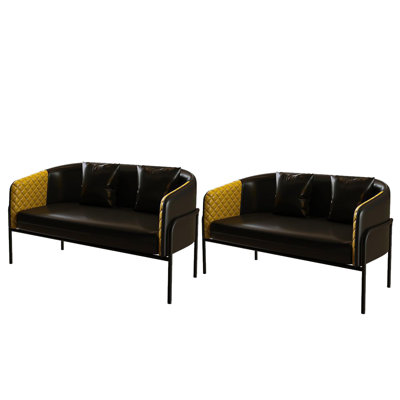 Banc rembourré en similicuir