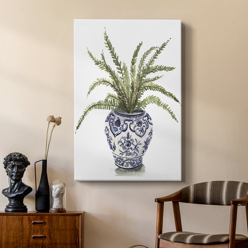 Fern House I - Gallery Cavas, H 60 po x l 40 po