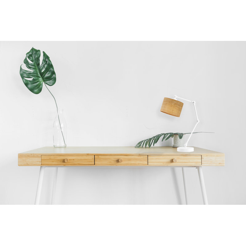 Lambalot Adjustable Metal Desk Lamp, White