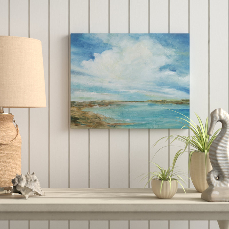 « Sea and Sky », impression sur toile tendue, H 16 po x l 20 po x 1,5 po