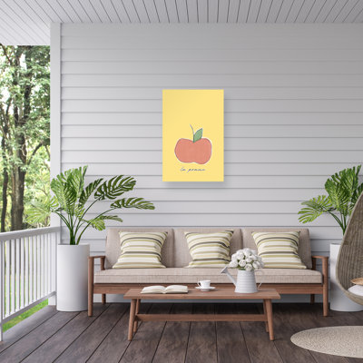 Bolognaise La Pomme sur toile