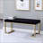 Bench with C Metal Base