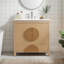 Meuble-lavabo simple 30 po avec comptoir