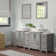 Melbourne 84'' Double Bathroom Vanity with Engineered Marble Top with Mirror