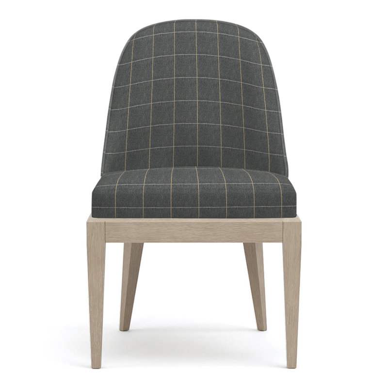 Maidstone Upholstered Dining Chair, Sandbank, Perigold Youngman Zinc