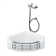 Whitby Sink Rim Guard Coated Wire