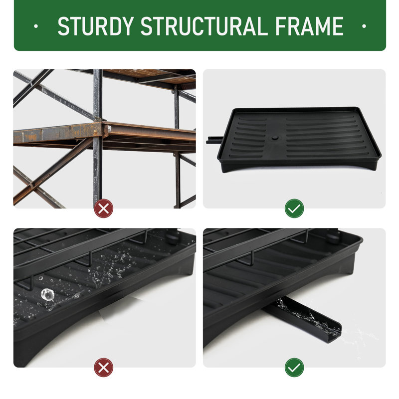 Narrow Small Household Dish Drain Rack