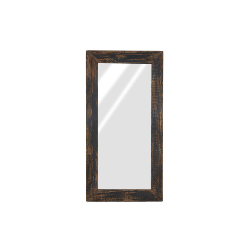 Shuttleworth Leaner Mirror, Antique Black