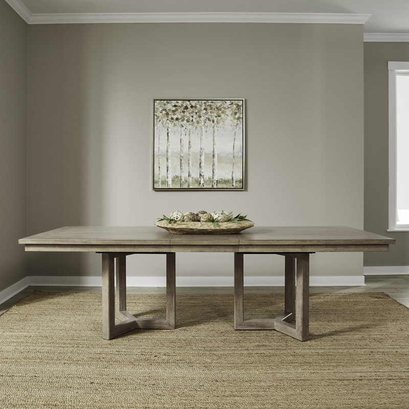 Aason Double Pedestal Dining Table
