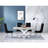 Adalida Metal Base Dining Table