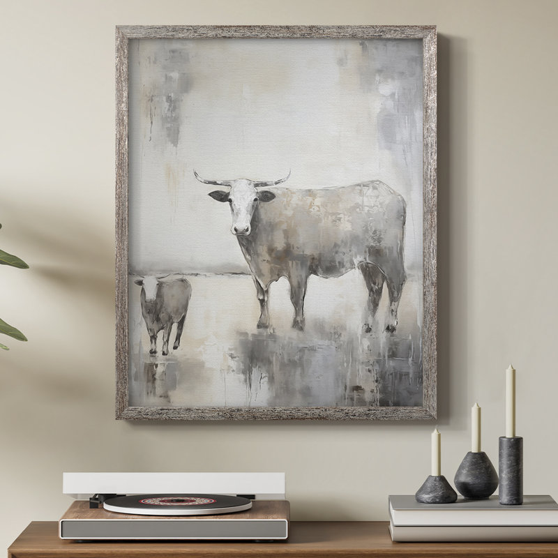 ANIMALS Series CCLxxxviii, reproduction encadrée - bois massif, H 30 po x l 24 po