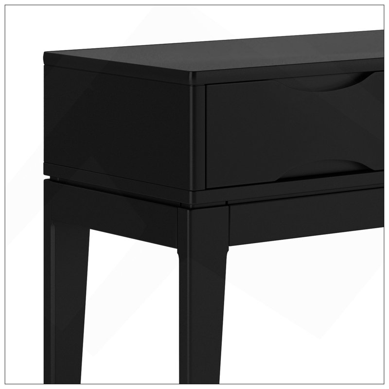 Harper - Console canapé - noir, Noir