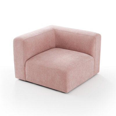 Fauteuil d'angle simple pour canapé modulaire convertible