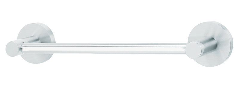 Wall Mounted Towel Bar, Polished Chrome