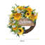Faux Sunflower 40cm Wreath