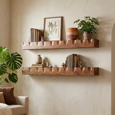 Solid Wood Fireplace Shelf Mantel