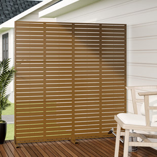 72" Metal Outdoor Privacy Screen