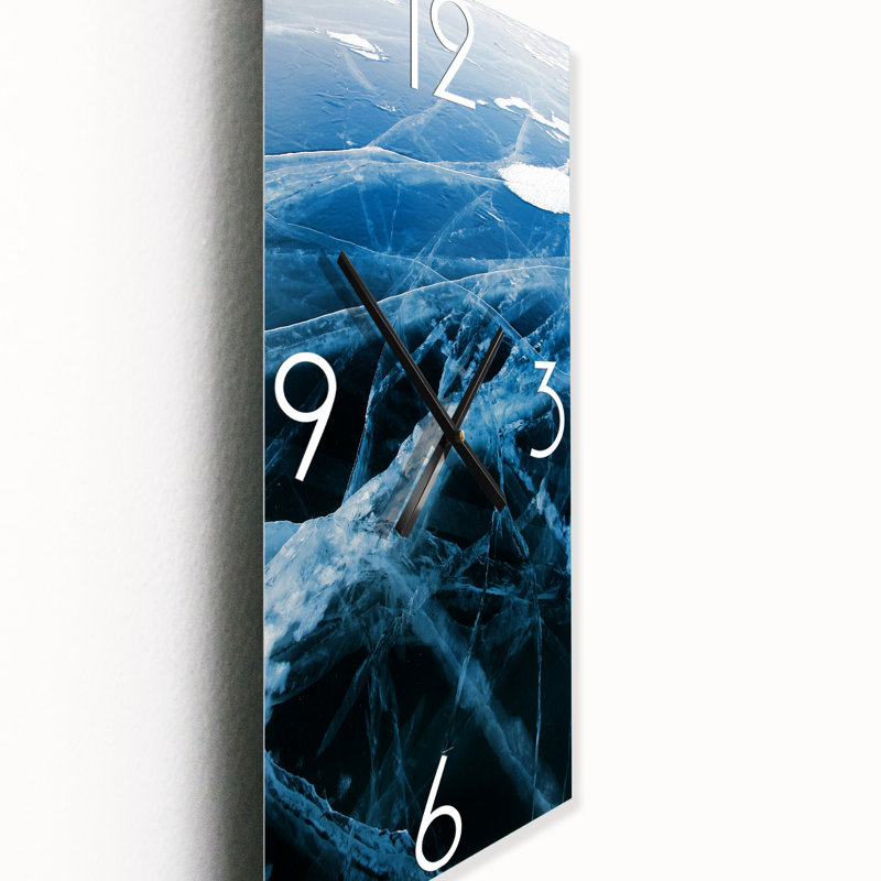 Horloge murale Ice Structure II, Grand