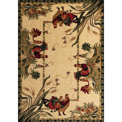 Tapis beige Josie-Leigh