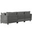 Canapé modulaire en chenille 105 po Gladon-153957581