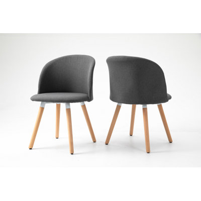 Langdon 41cm H Linen Upholstered Side Chair