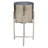 Amaratha Set of 2 Planters | 19, 22" Tall | Foldable Iron Stand | Nickel Finish-1213027902
