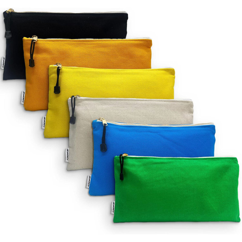 Paquet de 6 pochettes utilitaires robustes