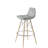 Shinn Upholstered Counter Stool with Metal Frame-25596413-25596411