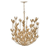 Flora Six-Light Multi-Tier Handmade Chandelier by Lisa McDennon