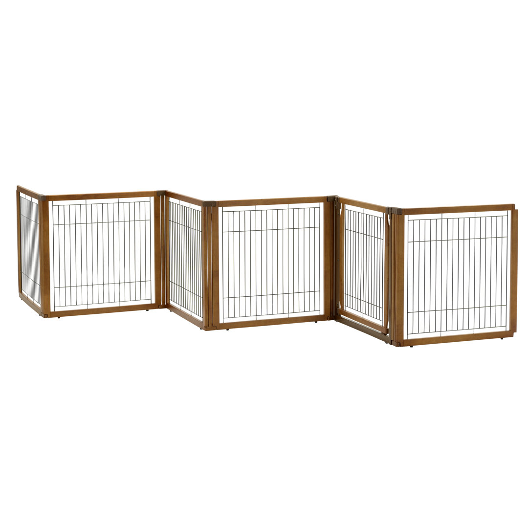 H6 Convertible Elite Gate/Crate 6-Panel Richell 