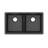 33'' L Double Bowl Granite Kitchen Sink-20307143
