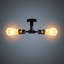 Kujo 2-Light 23cm Semi Flush Mount-1509681757