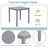 4 - Person Counter Height Dining Set-346070303