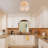 3-Light 15.74In.W Opal Glass Flush Mount