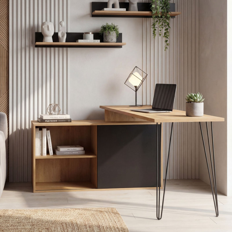 MDF Iron Writing Desk