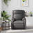 vidaXL Massage Recliner Chair, Adjustable, Leather-97814356