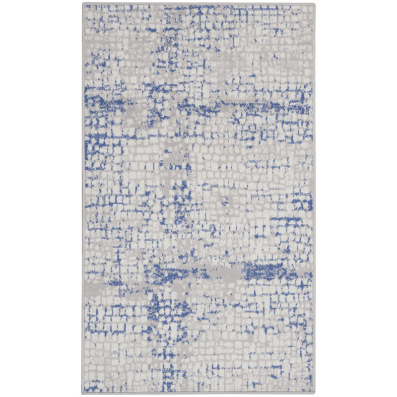 Abstract Indoor Rug, Rectangle 3' x 5'