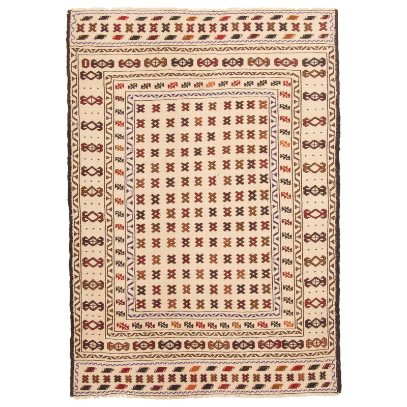 Tapisserie crème Williams 4 pi 1 po x 5 pi 10 po Williams