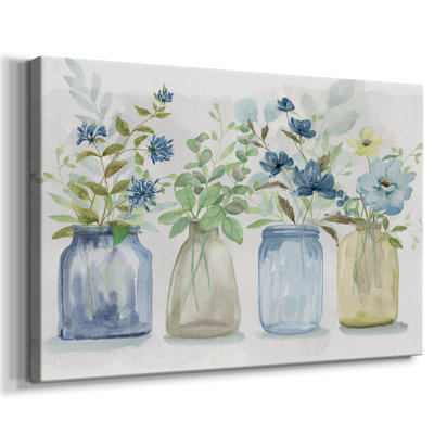 Cueillettes bleues - Cavas enveloppés de galerie