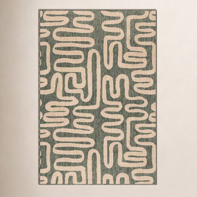 Abstract Outdoor Rug
