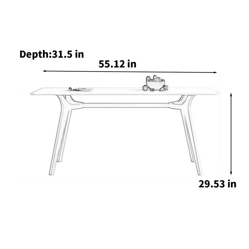 Oulton, 29.53''H x 55.12''L x 31.50''W