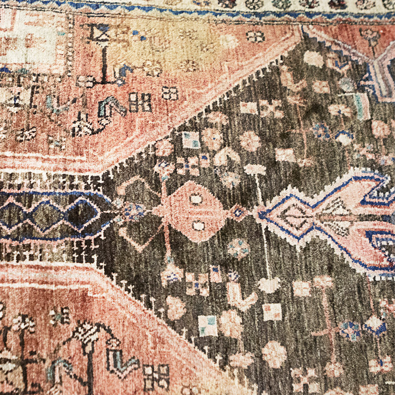 Tapis multicolore de haute qualité noué à la main