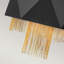 Troy 6 - Light Black Geometric Pendant-1031893574