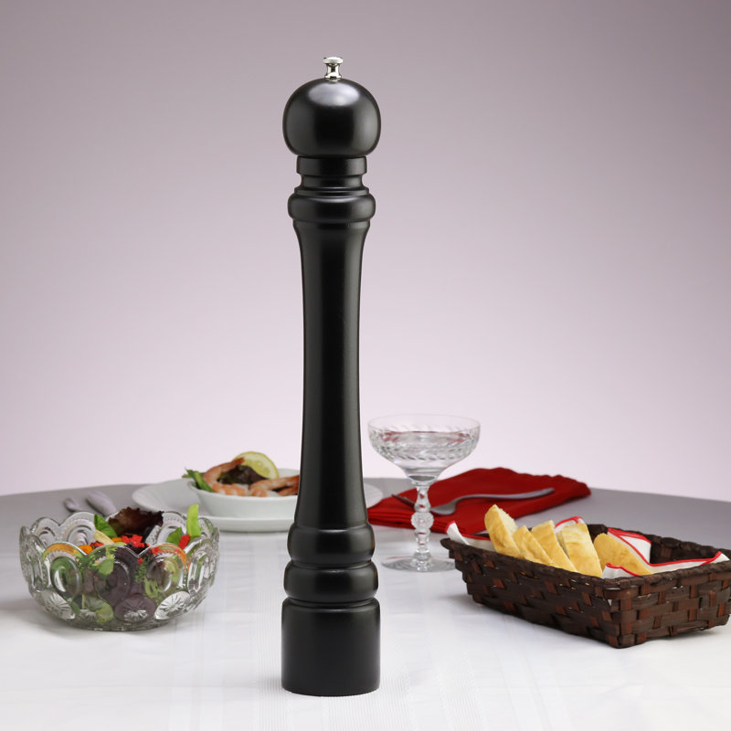 Chef Specialties Monarch Pepper Mill, Ebony