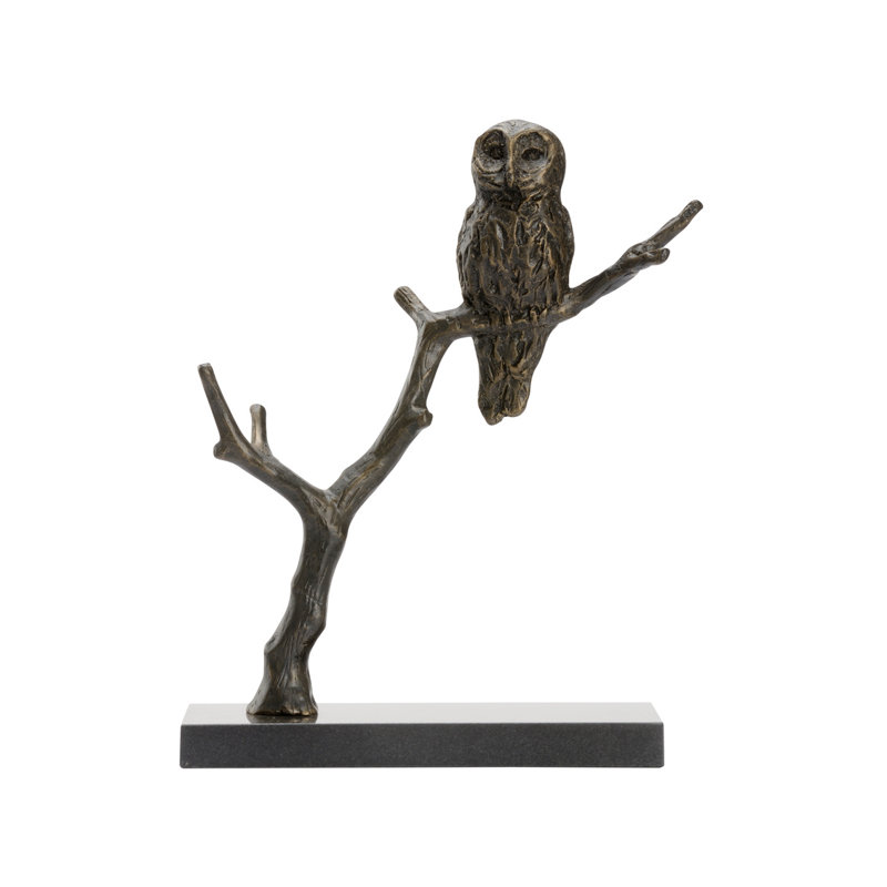 Bog Figurine, Bronze/Gray