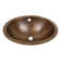 Barclay Florian 15.5'' Metal Oval Bathroom Sink with Overflow